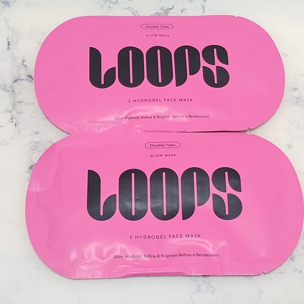 LOOPS Double Take Glow Face Mask Set of 2